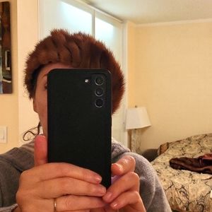 Elegant Brown Fur Women's Hat